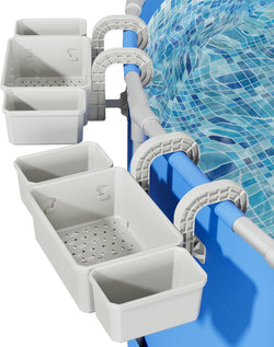 2Pack Stretchable Poolside Storage Basket