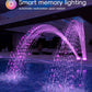 Gray LED Pool Fountain Lights