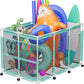 Outdoor Mesh Rolling Pool Float/Toy Storage Bin