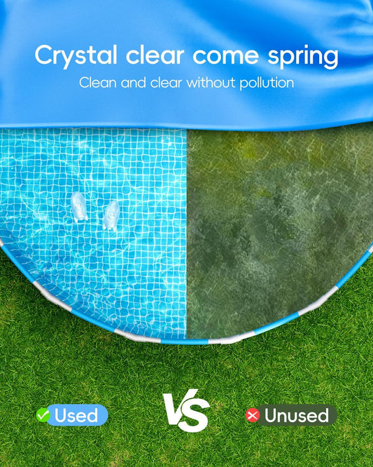 Pool Winter Closing Kit for Above Gound and Inground Pools, 3 in 1 Pool Winterizing Kit, Swimming Pool Winterizer Up to 30,000 Gallon